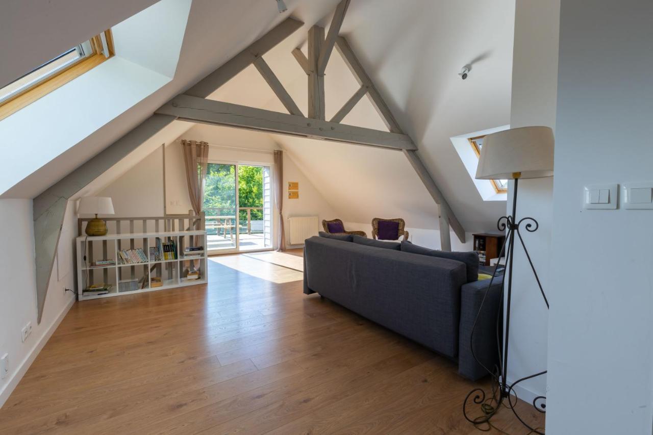 Appartement Des Grands Champs Avec Terrasse Saint-Aignan  Exteriér fotografie