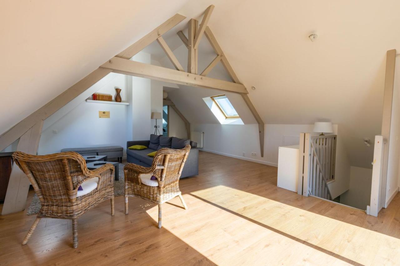 Appartement Des Grands Champs Avec Terrasse Saint-Aignan  Exteriér fotografie