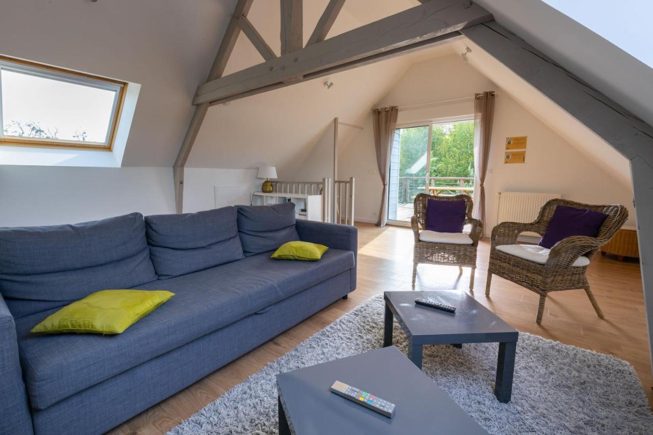 Appartement Des Grands Champs Avec Terrasse Saint-Aignan  Exteriér fotografie