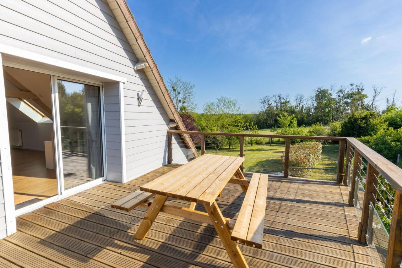 Appartement Des Grands Champs Avec Terrasse Saint-Aignan  Exteriér fotografie